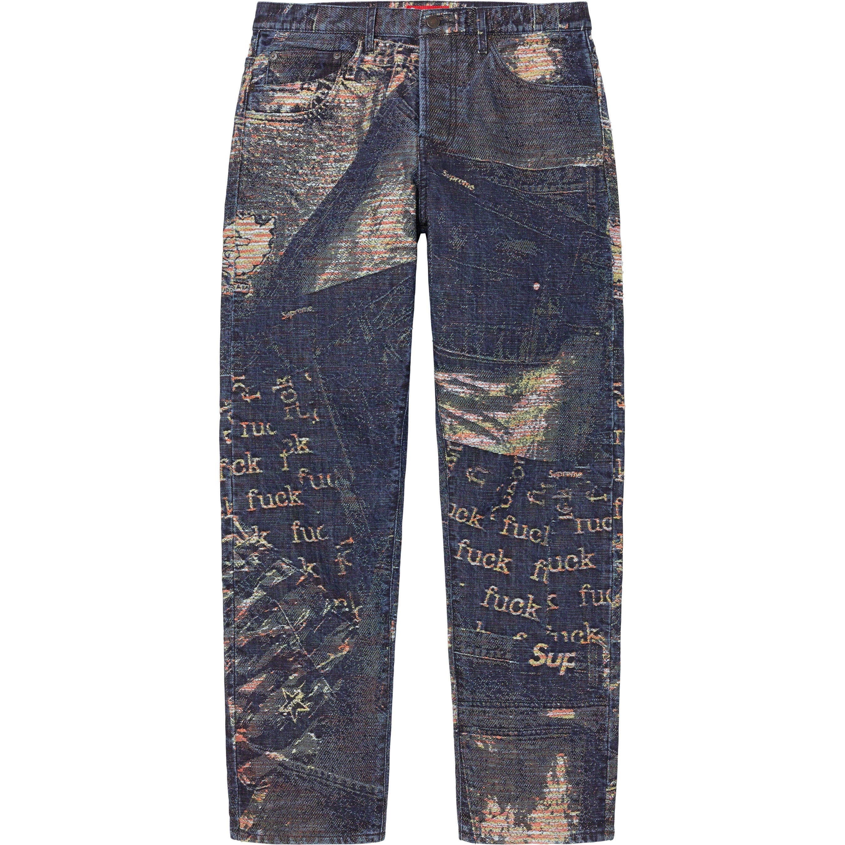 Archive Denim Jacquard Regular Jean view 10